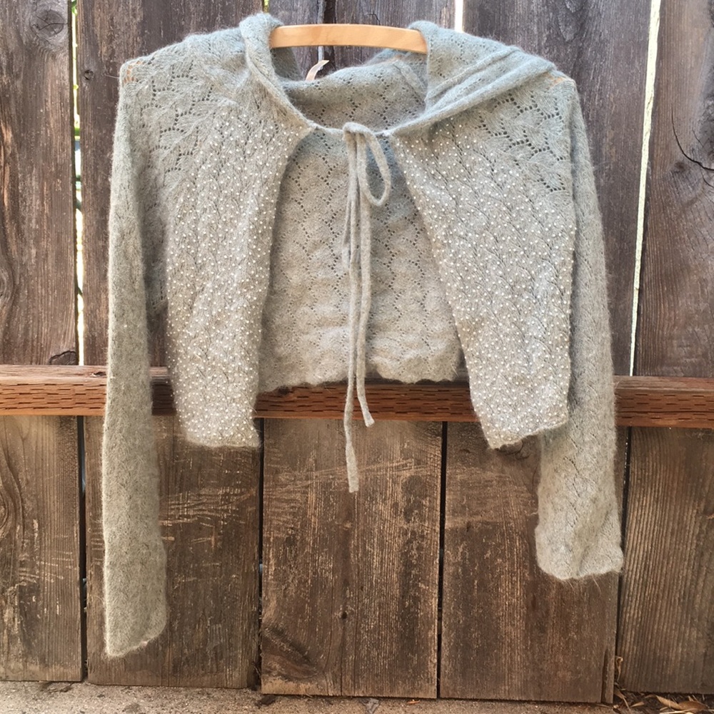 Free People Cropped Sweater